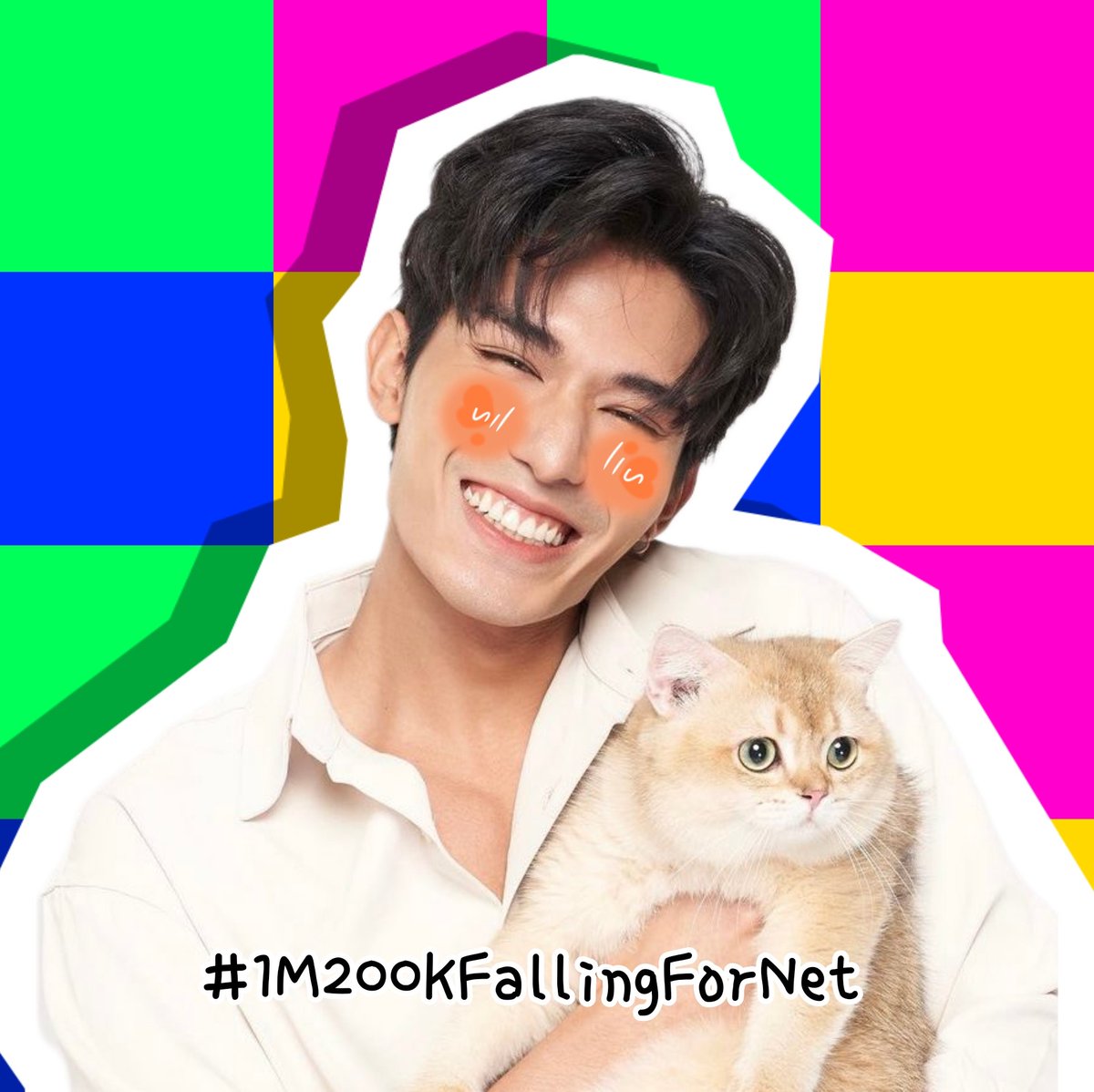 NetjameA's tweet photo. 🥰🥰 #1M200KFallingForNet
#netsiraphop https://t.co/t5nZLqKI2i