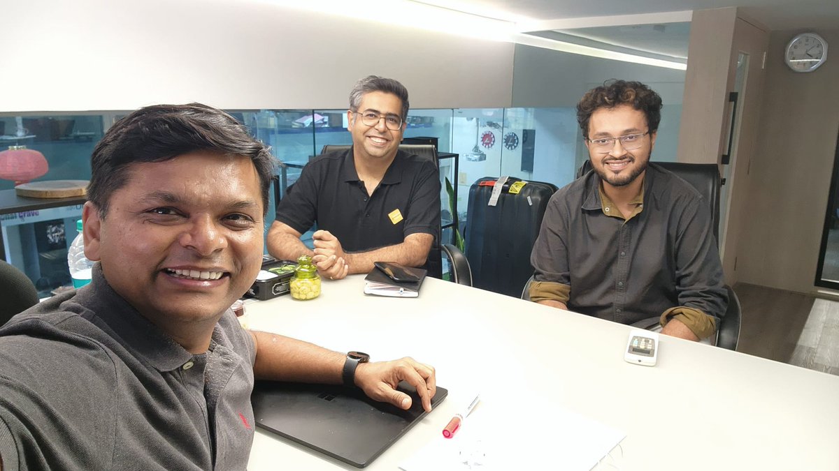 twitFromRup's tweet image. Had an amazing conversation with @SamparkSachdeva  So much to learn from this incredible professional. Meeting them, along with my colleague @abhirup_lahiri, was an absolute pleasure!

#InspiringConversations #ProfessionalGrowth #SamparkSeSampark #business #inpiration #LinkedIn
