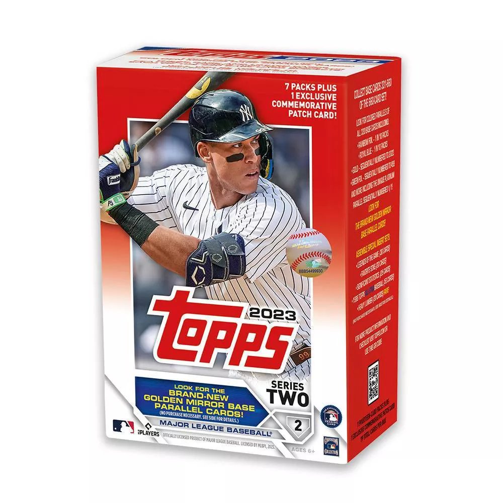 🔴🔴 Free Giveaway 🔴🔴

1 Blaster Box of 2022-23 NBA Hoops Basketball or 2023 Topps Baseball Series 2!

Please follow, like and R/T to enter!

Winner randomly selected 6/23 at 12 pst.

#USShippingOnly #TheHobby #TradingCards #WhoDoYouCollect