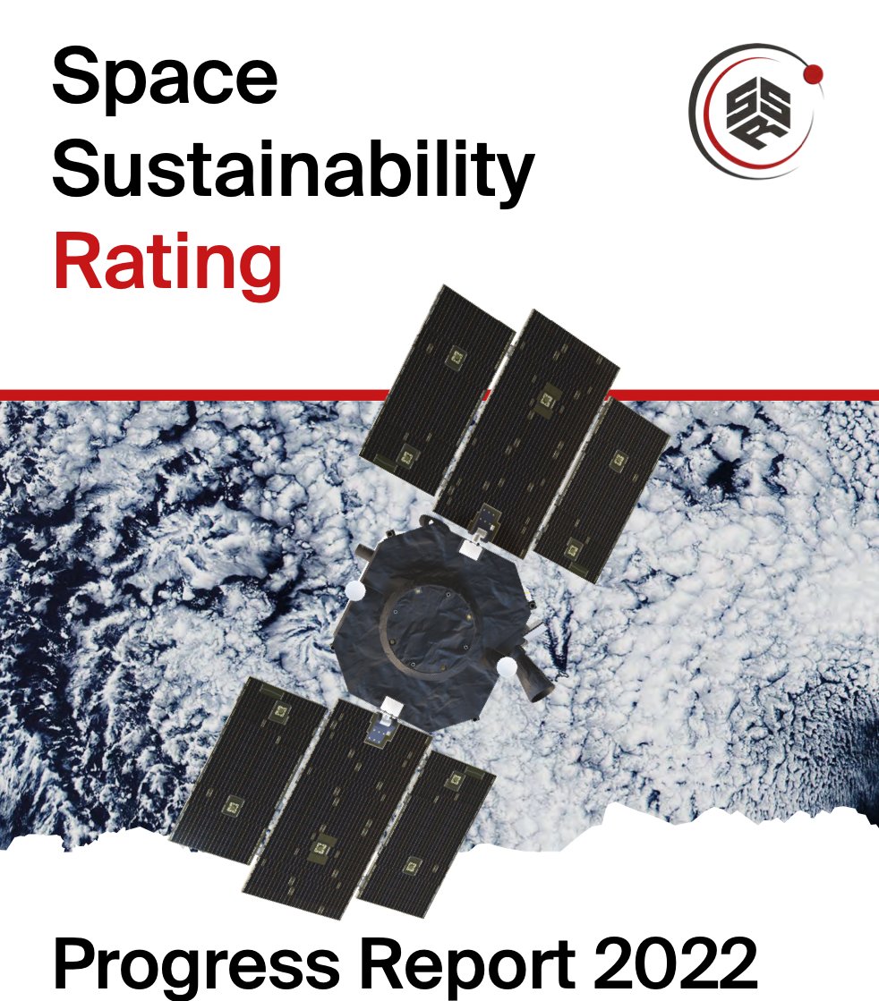 Space Sustainability Rating (@ssr_rating) on Twitter photo We're proud to share our 2022 Progress Report for the Space Sustainability Rating! Please take a look and learn about the exciting activities that took place last year.
@eSpace_EPFL <a href="/esa/">European Space Agency</a> @BryceSpaceTech <a href="/medialab/">MIT Media Lab</a> <a href="/wef/">World Economic Forum</a> <a href="/UTAustin/">UT Austin</a>
spacesustainabilityrating.org/wp-content/upl… We're proud to share our 2022 Progress Report for the Space Sustainability Rating! Please take a look and learn about the exciting activities that took place last year.
@eSpace_EPFL <a href="/esa/">European Space Agency</a> @BryceSpaceTech <a href="/medialab/">MIT Media Lab</a> <a href="/wef/">World Economic Forum</a> <a href="/UTAustin/">UT Austin</a>
spacesustainabilityrating.org/wp-content/upl…