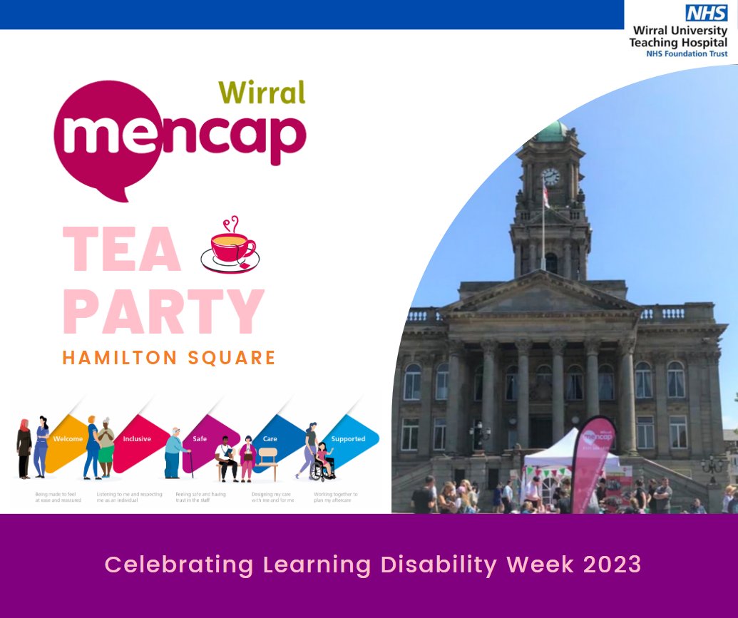 A big thank you to Wirral Mencap for hosting today's tea party☕🧁 as part of learning disability week!

#LearningDisabilities #LDWeek #mencap