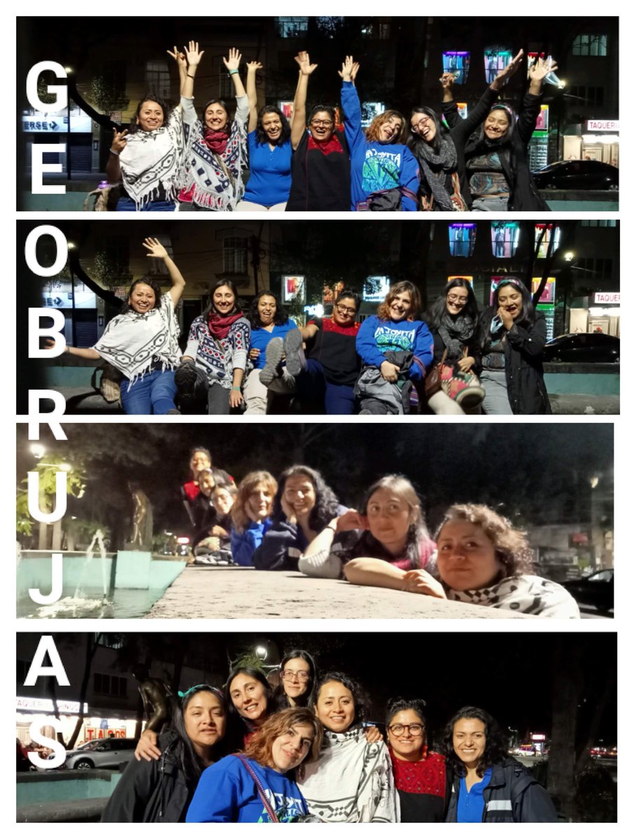 GeoBrujas's tweet photo. #GeoBrujas somos 🔥
Esperanza, @geofeminista, @AdriCantarell, @Fritzuka, Valeria, Gabriela y @Karin_a_secas
Estamos por cumplir 9 años juntas! #comunidaddegeógrafas 💜 https://t.co/KWm2jWRTSP
