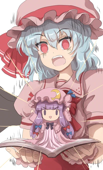 1524日目 パチュリー   #毎日パチェ #dailypatchy