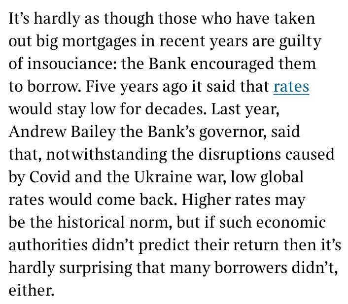 hugorifkind's tweet image. Times leader on rising mortgages. Never stop saying this.