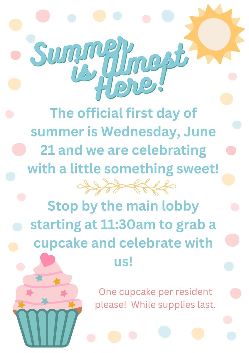 777Main's tweet image. Don't forget your cupcake in the lobby today! Starting at 11:30!