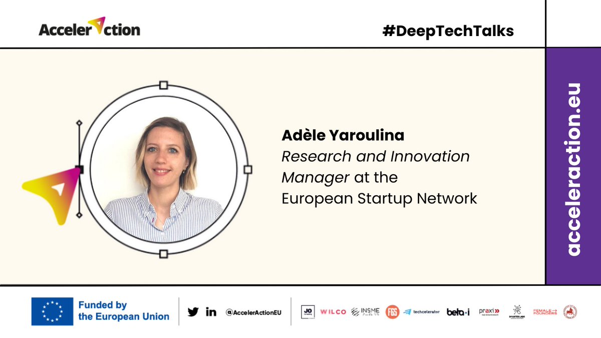AccelerActionEU's tweet photo. It is our pleasure to announce #AccelerAction #DeepTechTalks speakers!
Let's talk!🗣️
🗓JUNE 29th 2023 | 10 - 12:30 CET | Online
𝗥𝗲𝗴𝗶𝘀𝘁𝗿𝗮𝘁𝗶𝗼𝗻𝘀 𝗮𝗿𝗲 𝗻𝗼𝘄 𝗼𝗽𝗲𝗻! 😎
🔗 https://t.co/LJWVCbMJxL
Grab your place and #AccelerateWithUs🙌 https://t.co/g3OGu6oRES