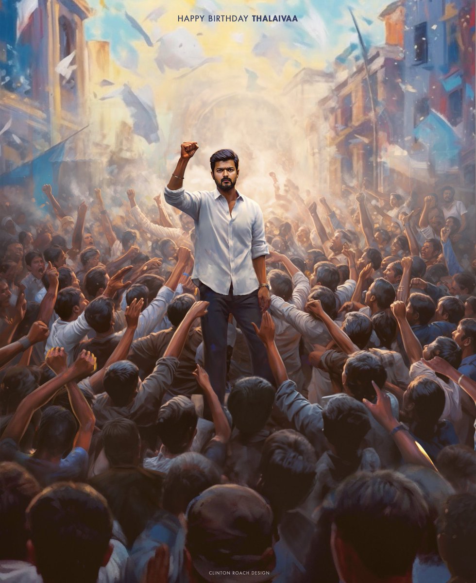 VijayFansTrends's tweet photo. Time To Lead @actorvijay 🥁

#HBDThalapathyVIJAY #Leo https://t.co/0nTcpOiXYT