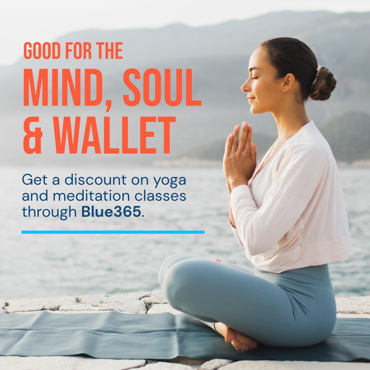 BCBSMA's tweet image. It’s #InternationalDayofYoga, so take advantage of this chance to save 30% on live online #yoga and meditation classes. These mindfulness exercises can reduce stress and boost memory, circulation, and immunity. Visit Blue365 to get your deal: spr.ly/6010OakSC