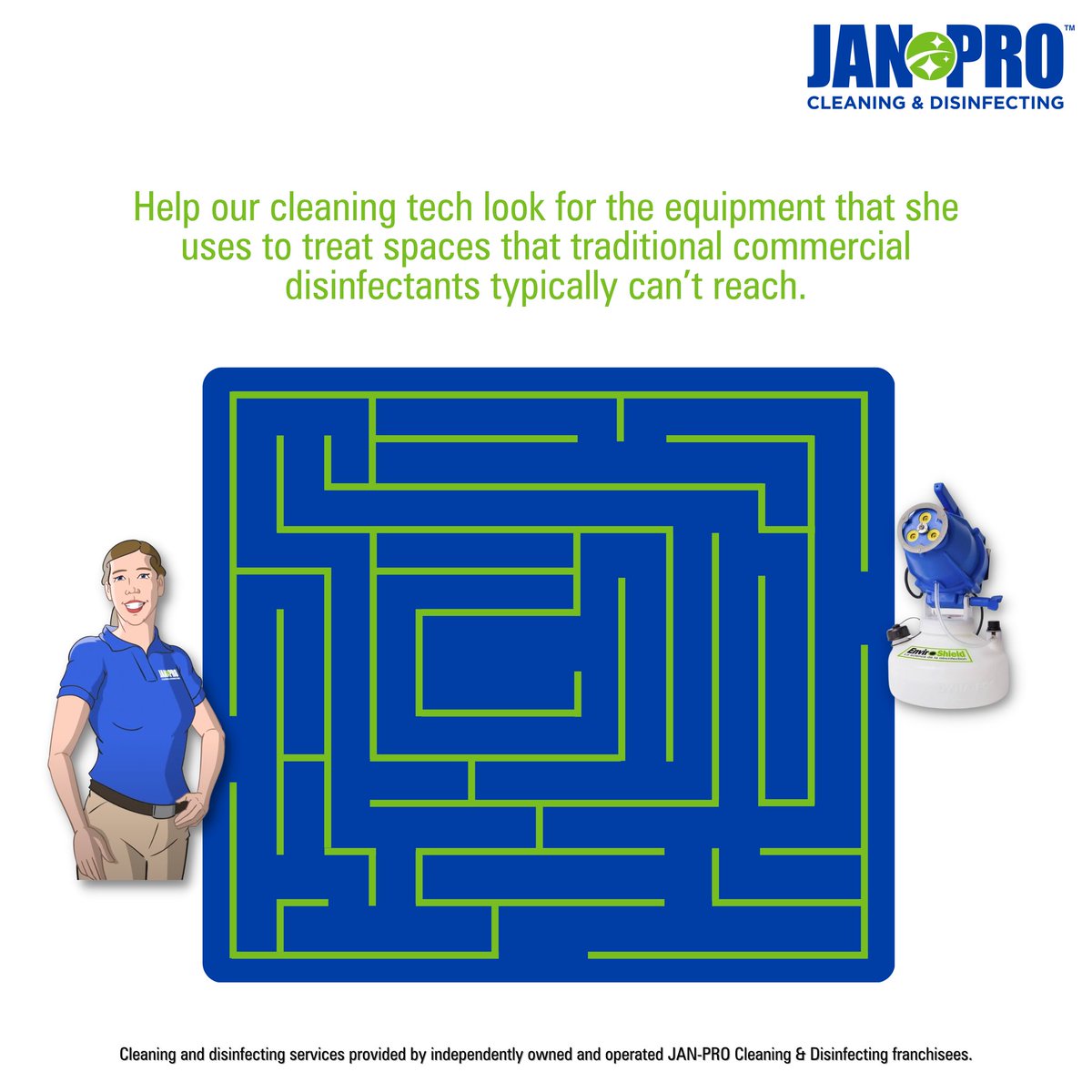 JanProOfRaleigh's tweet photo. Let's play a game! Help JAN-PRO Cleaning & Disinfecting's cleaning tech look for the equipment that he uses to treat spaces that traditional commercial disinfectants typically canβt reach.
#commercialcleaning #janitorialservices #Raleigh #janpro #JANPROinRaleigh https://t.co/bYGu7smFYq