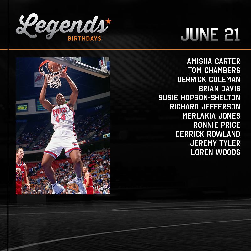 Wishing a HAPPY BIRTHDAY to these #NBA and #WNBA Legends including @NBAalumni Detroit Chapter President @44TheLegend 🎉

#LegendsofBasketball #NBABDAY #WNBABDAY