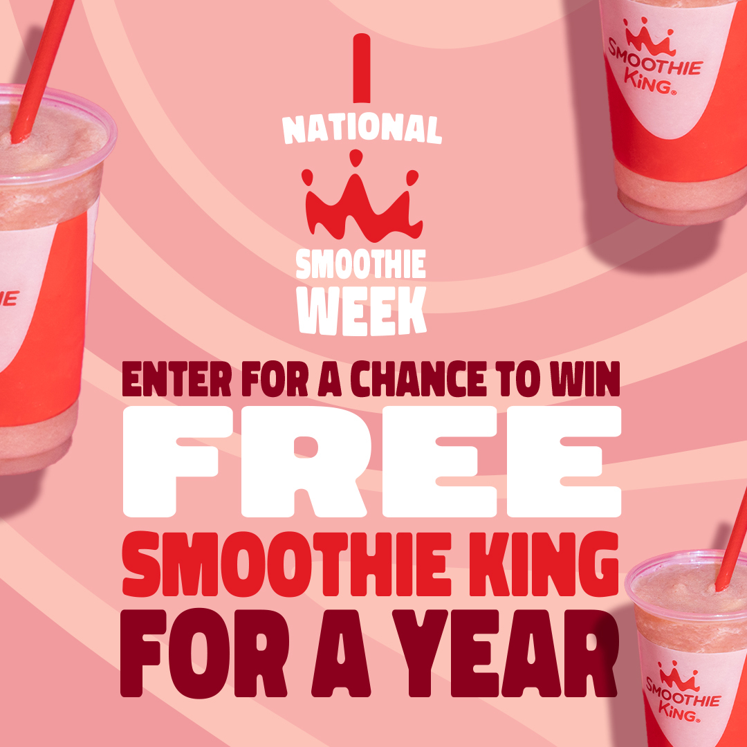 Smoothie King on Twitter "We’re celebrating National Smoothie Day with