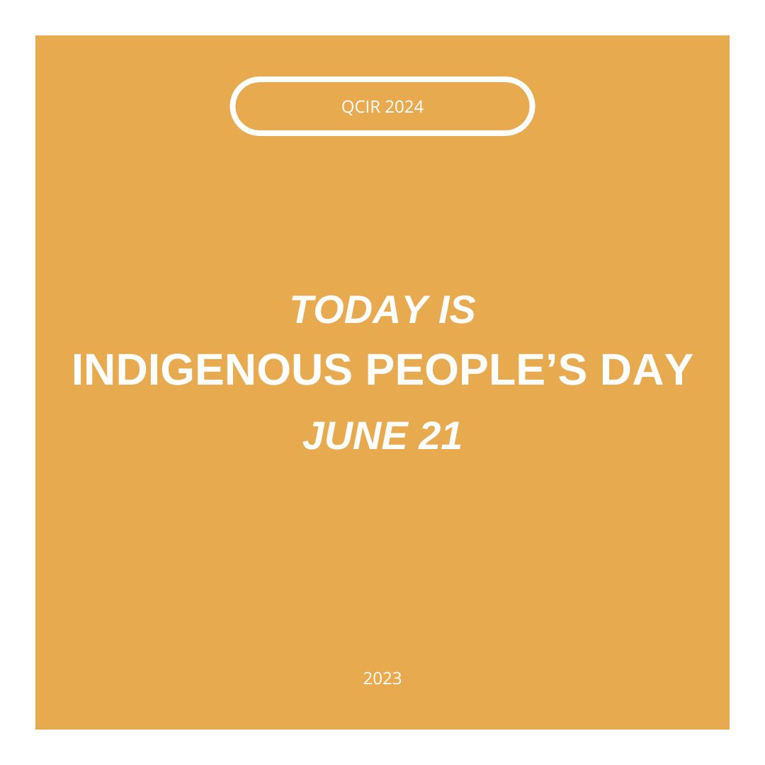 Today is Indigenous People’s Day! We wish our Indigenous community well, and hope that today is a day of connection and reflection.

Indigenous People’s Day should be every day, and we urge our settler peers to use this as a day to recenter decolonialization in their lives.