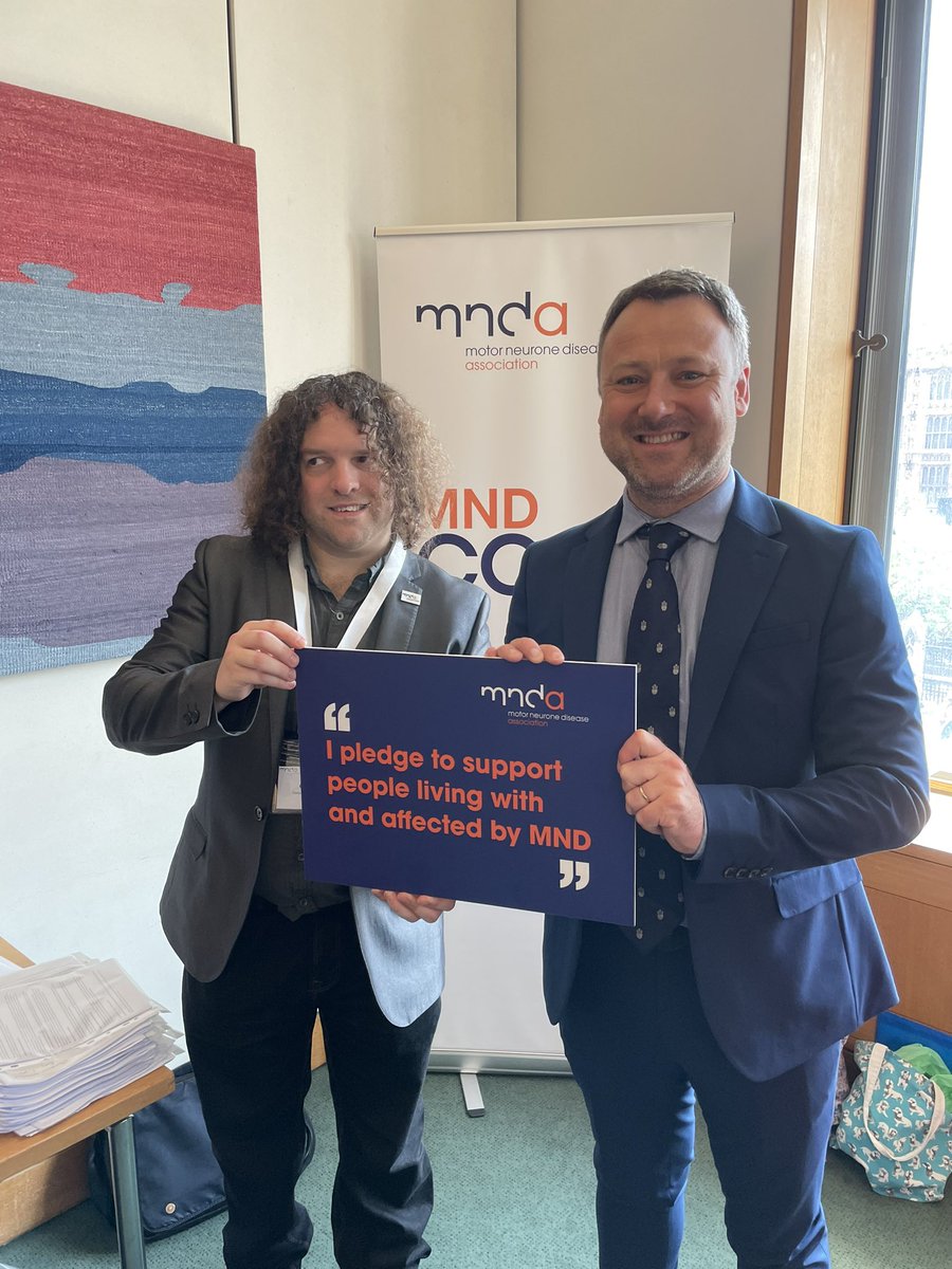 Thanks for supporting #GlobalMNDAwarenessDay today <a href="/Bren4Bassetlaw/">Brendan Clarke-Smith</a>!