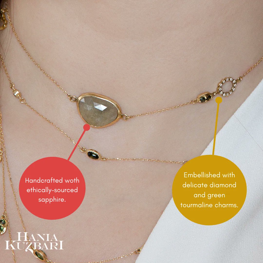 A moment of appreciation for the ultimate statement necklace. Click through to learn all about our Sapphire Choker.

#jewelrydesign #jewelry #gemstones #gemstonejewelry