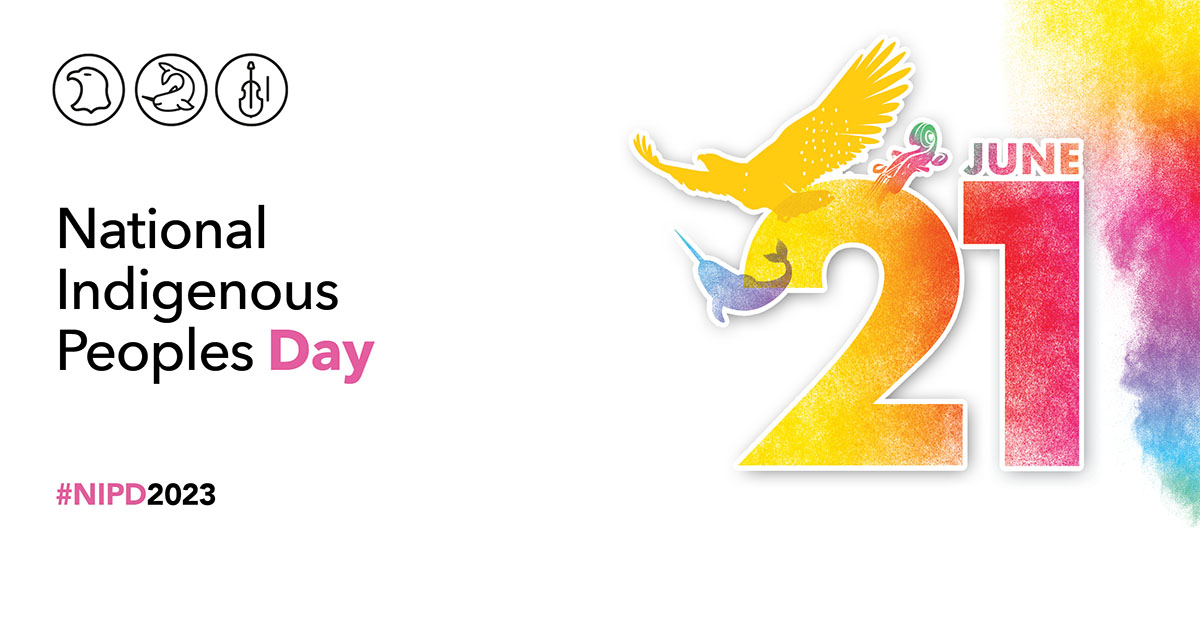 Today is National Indigenous Peoples Day. It is a day we recognize and celebrate the cultures and contributions of the First Nations, Inuit and Métis Indigenous peoples of Canada. #NIPD2023