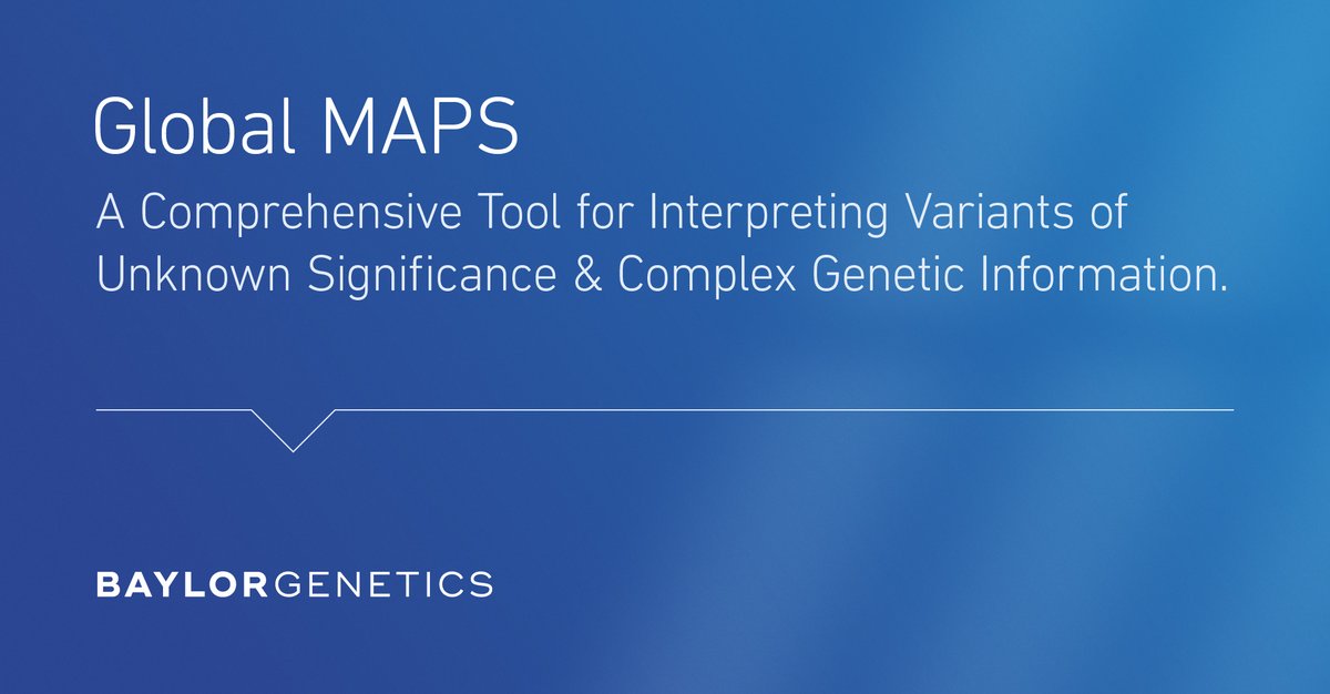 BaylorGenetics's tweet photo. #GlobalMAPS, a screen that detects metabolic conditions, when used in conjunction with Whole Exome or Genome Sequencing, serves as a functional assay to help clarify certain variants of unknown significance. For more details &amp; to start a test order: https://t.co/1p7Ums4rQJ https://t.co/SzSr88ZgTr