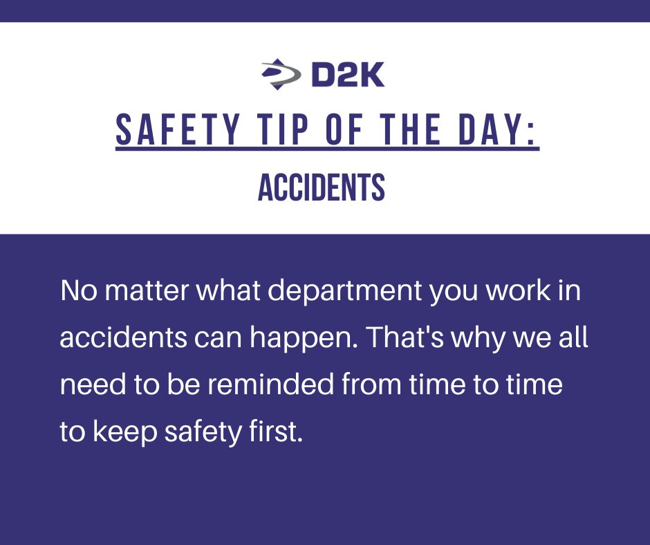 D2K_Traffic's tweet photo. How many times in the past- both on the job and at home- have you told yourself, "Wow, that was a close one?"
It's better to be safe than sorry, so stay mindful!
#SafetyTip #AccidentPrevention #SafetyFirst #BetterToBeSafeThanSorry #TrafficControl #TrafficControlServices https://t.co/chf7cBSE8i