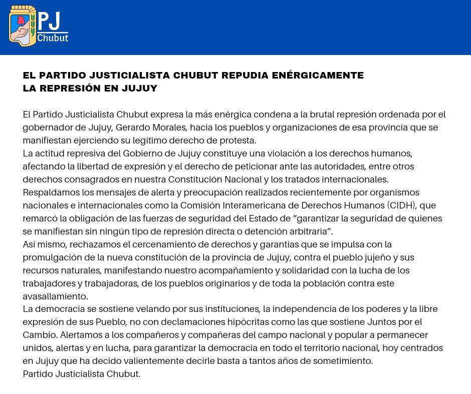 PJ_Chubut's tweet photo. https://t.co/ZbvviXjeHQ