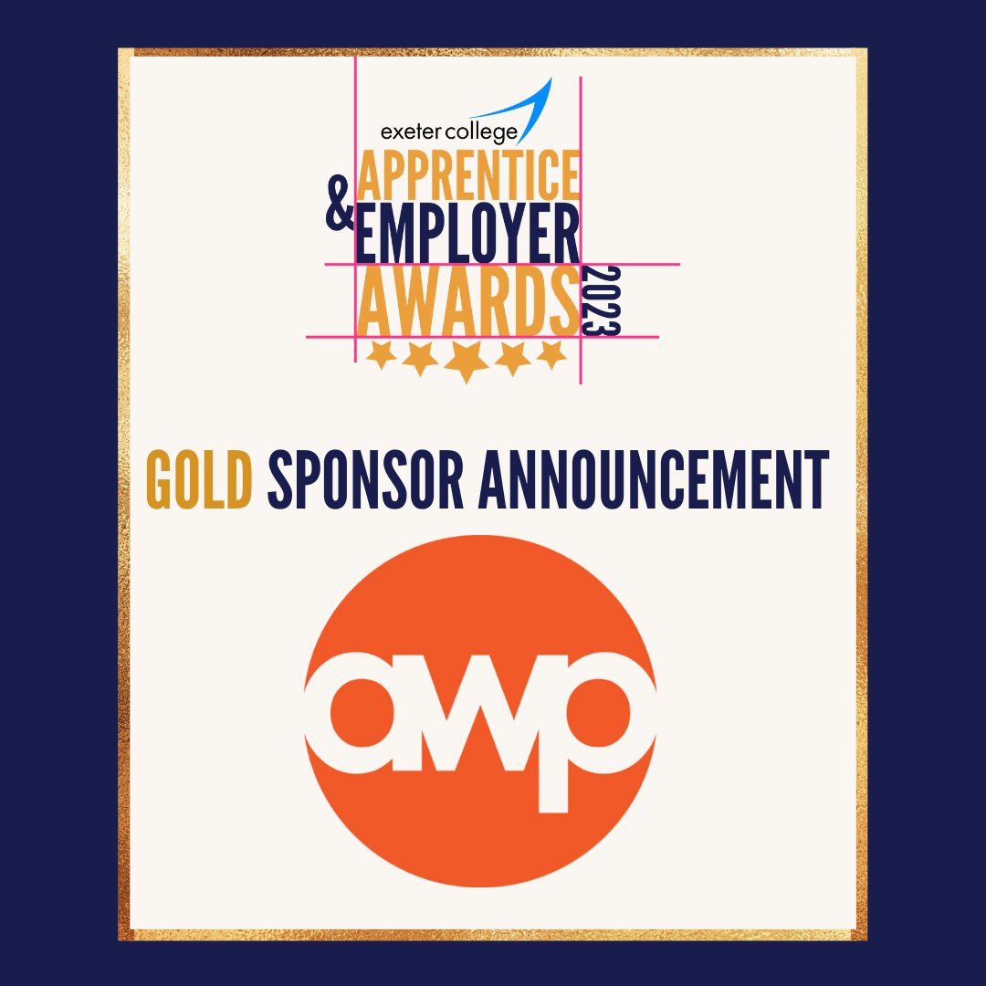 ExeApprentices's tweet image. We are excited to announce @awpexeter as one of our gold sponsors at the Apprentice &amp;amp; Employer Awards 2023

AWP is an award-winning civil engineering consultancy providing specialist planning and infrastructure services to the property industry.

Thank you AWP for your support.