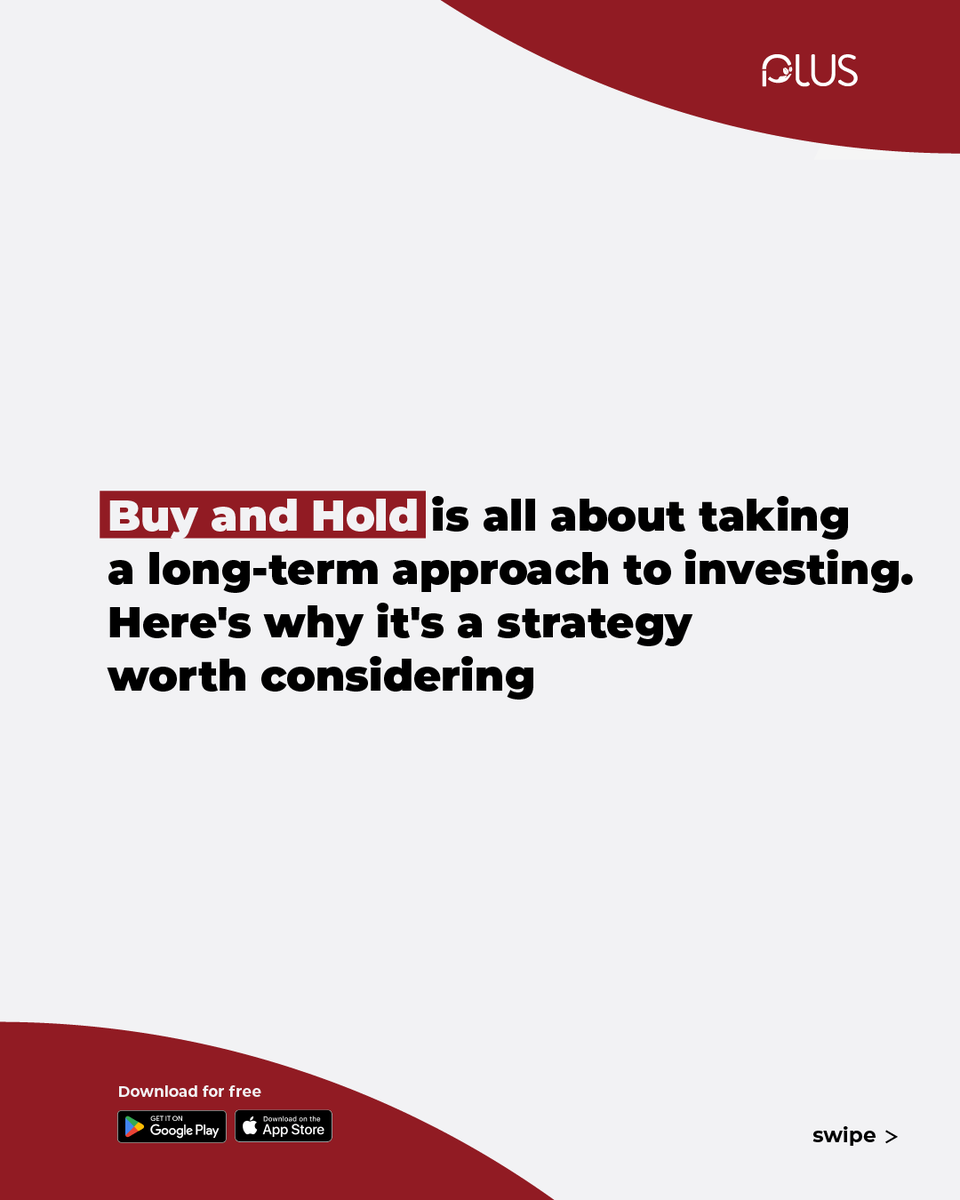 investwithplus's tweet image. Hey, investors! Today, let's dive into one of the most timeless and popular investment strategies: Buy and Hold! 🚀#InvestWithPlus #InvestToday #InvestmentApp #investing #investment