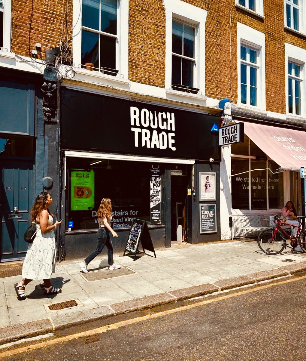 Sunny afternoons at Rough Trade West 🌞