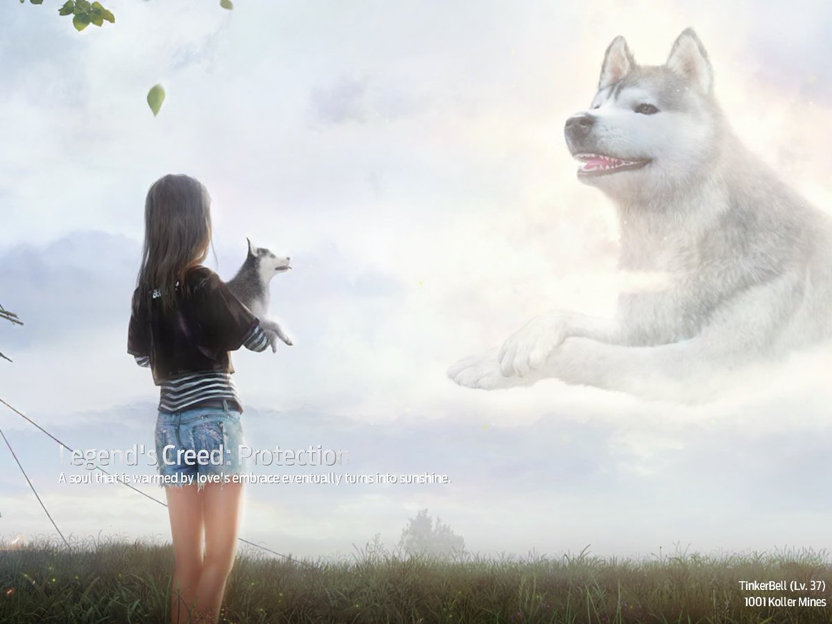 Eillem27's tweet photo. In case you haven’t been playing Undawn, I just helped a little girl get a new puppy with the help of Trey Jones (Will Smith)! 🐶🤍 https://t.co/mUxhlr1LSz