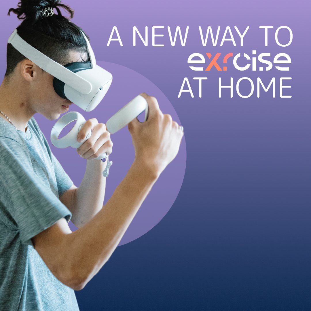 eXRcise means... Workout wherever you want! 🙌🏽 Whether you feel like the gym isn't for you or you're looking for new ways to work out, we're what you've been looking for. eXRcise will be available soon!

 #exrciseapp #VR #VRFitness #VRworkouts  #VRtraining #FitnessVR #XRFitness