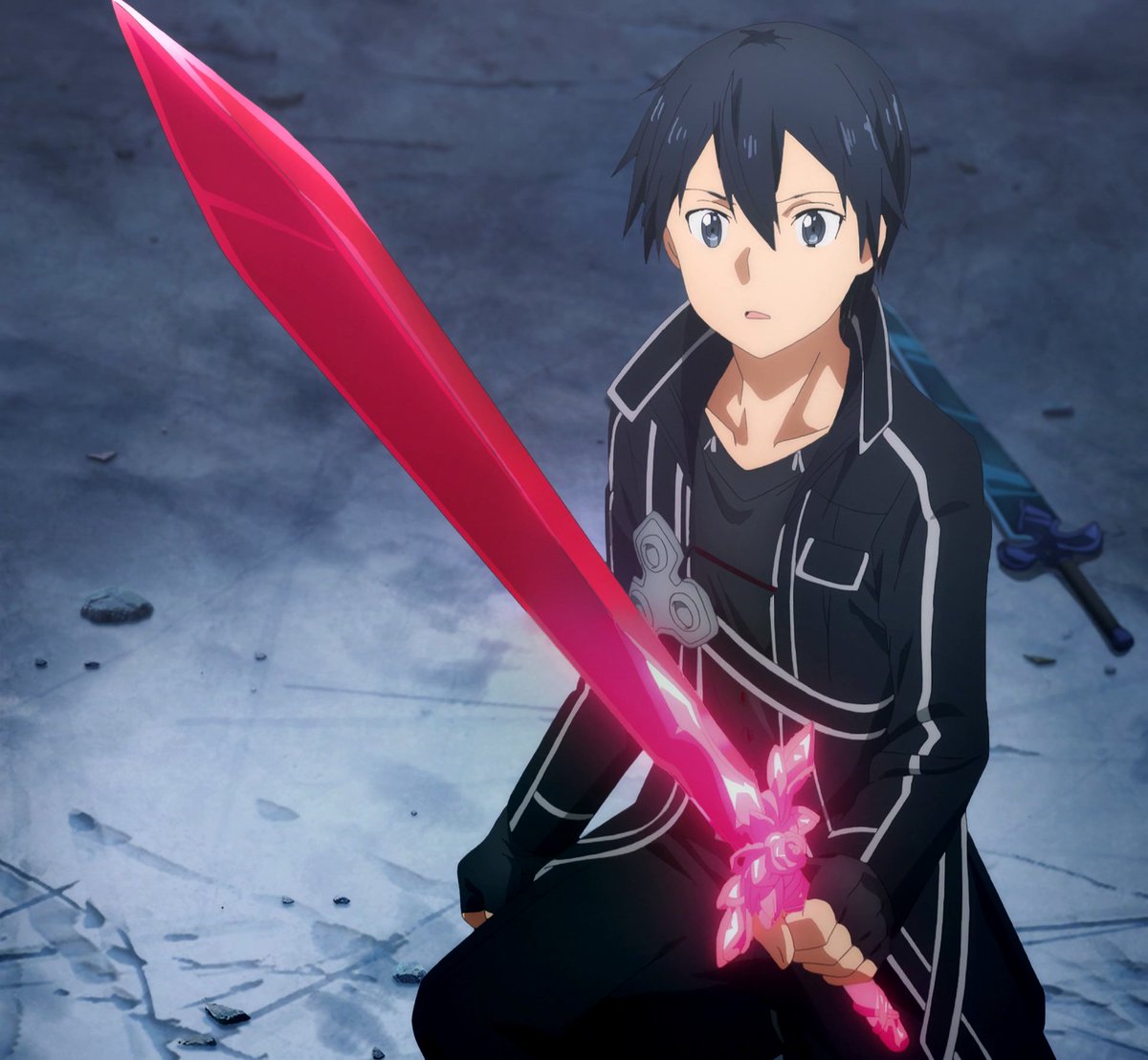 To get a bit more attention, I remembered it when cleaning my Drive, still interested for merged shots I did during #SwordArtOnline Alicization Anime?
Sat down for an hour & did these from Episode 24, where I left off. 
Starting with Red Rose Sword'd Black Swordsman!
#sao_anime