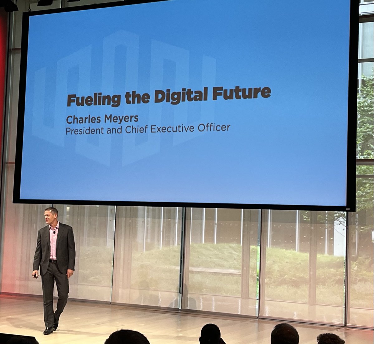 Kate Keough (@katekeough1) on Twitter photo <a href="/Equinix/">Equinix, Inc.</a> Analyst Day is starting now with our fearless leader, @CharlesMeyers on the main stage at Times Center in NY. <a href="/Equinix/">Equinix, Inc.</a> Analyst Day is starting now with our fearless leader, @CharlesMeyers on the main stage at Times Center in NY.