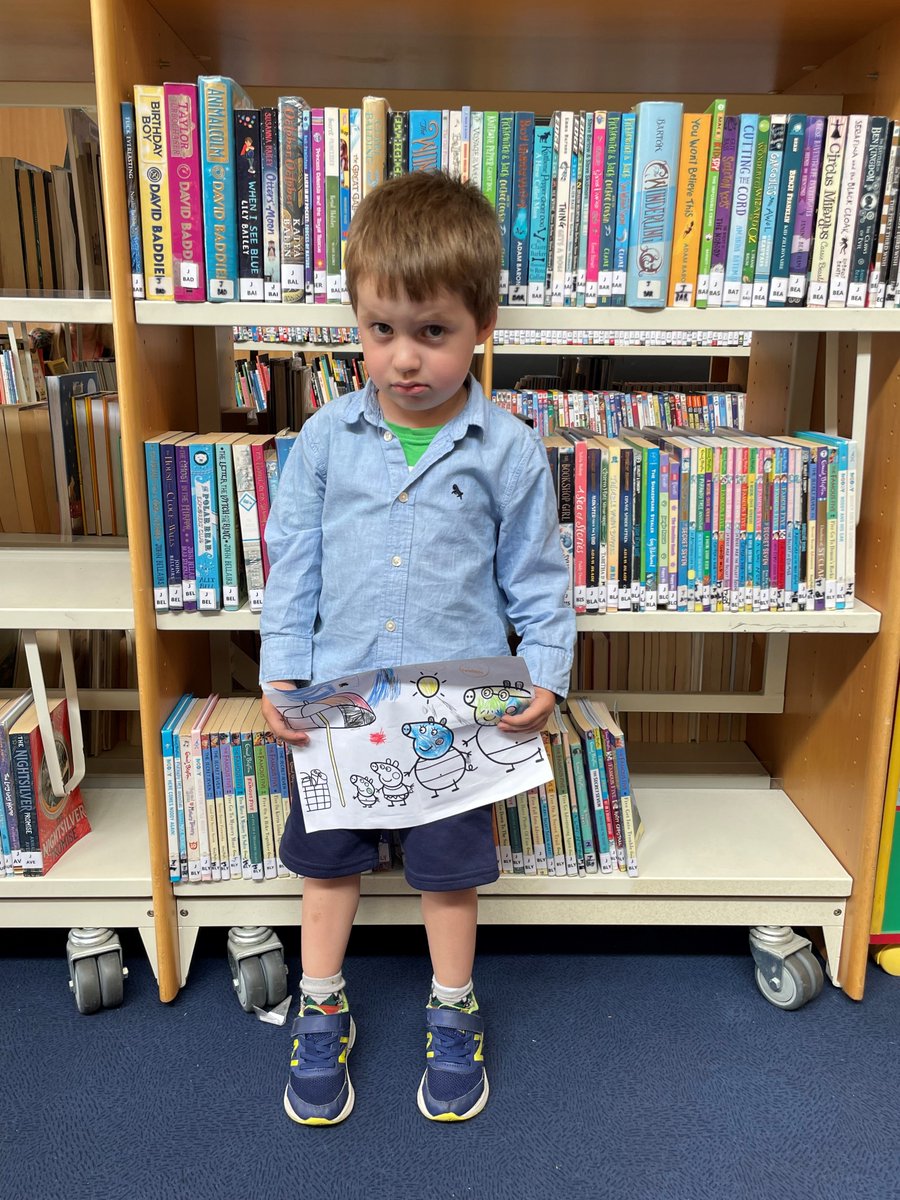 Congratulations to Aiden and Danny the brilliant winners of our recent colouring competition in Tory Top Library! 🎉🖌🎨🖍 #CorkCityLibraries #ToryTopLibrary