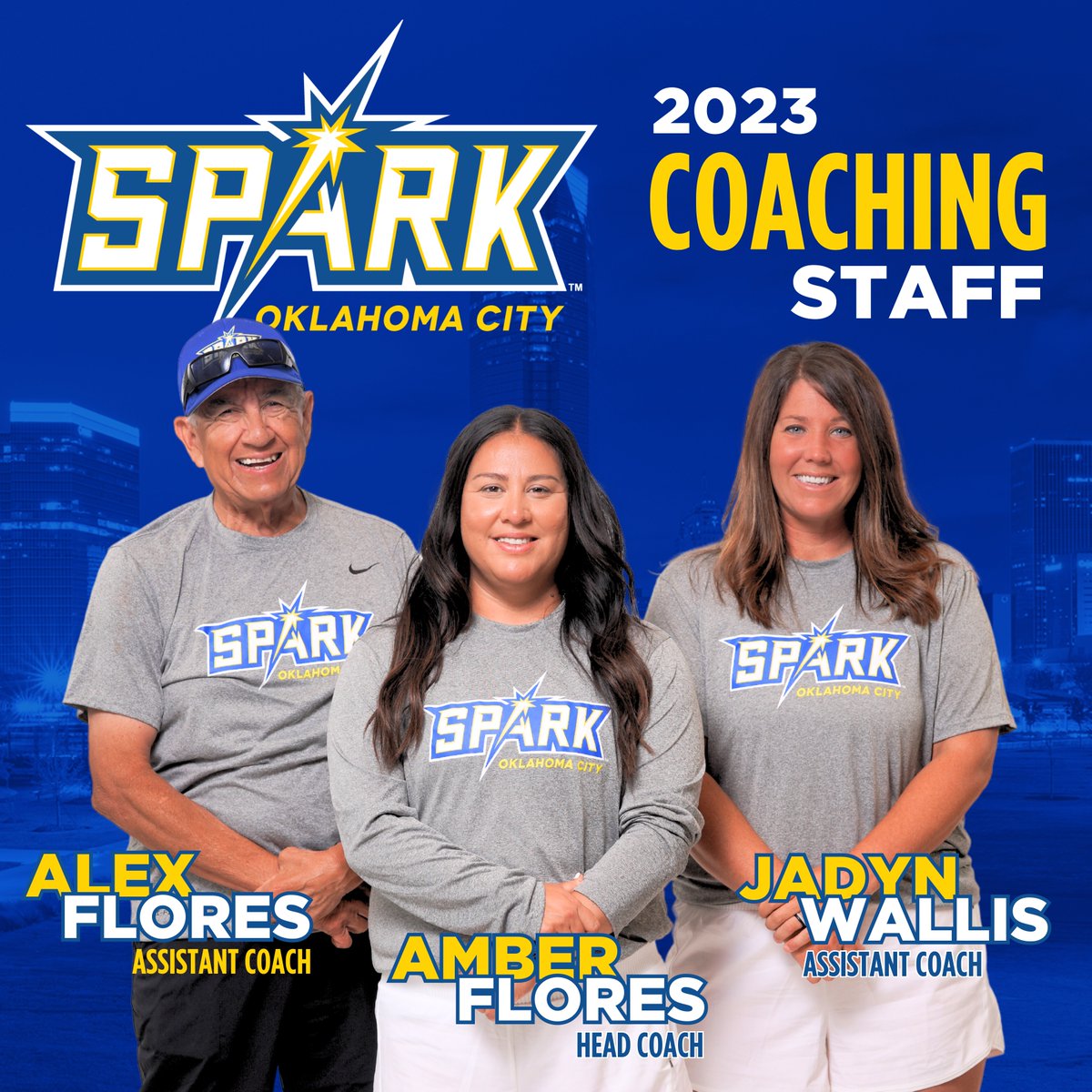 Meet our 2023 Coaching Staff! Off to a great start, we are confident this staff can bring success to our program!

#BeTheSpark