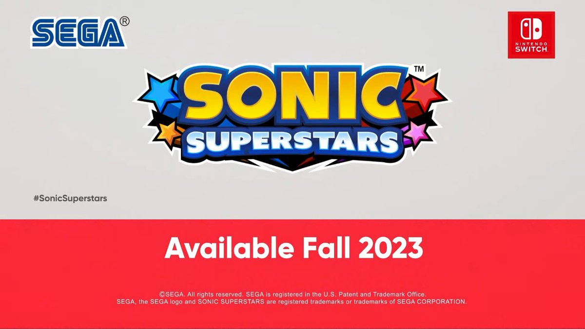 Idle Sloth💙💛 on X: Sonic Superstars - LEGO Content Trailer Coming to Xbox  O, X