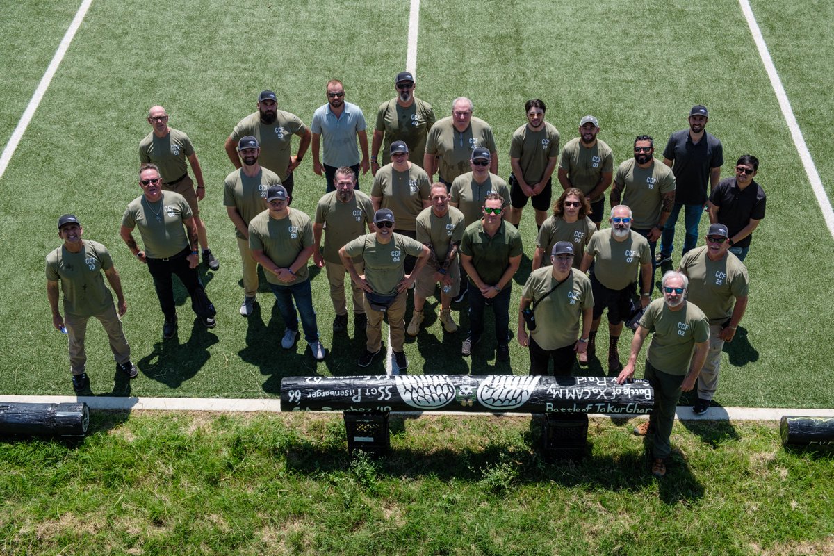 CCF had an amazing #immersionday w/ our community friends at @AFSWTW. We learned so much about how the #USAF develops & trains ground combat forces that specialize in #airpower application. Thank you to everyone who made this experience possible!  #combatcontrol #communityimpact