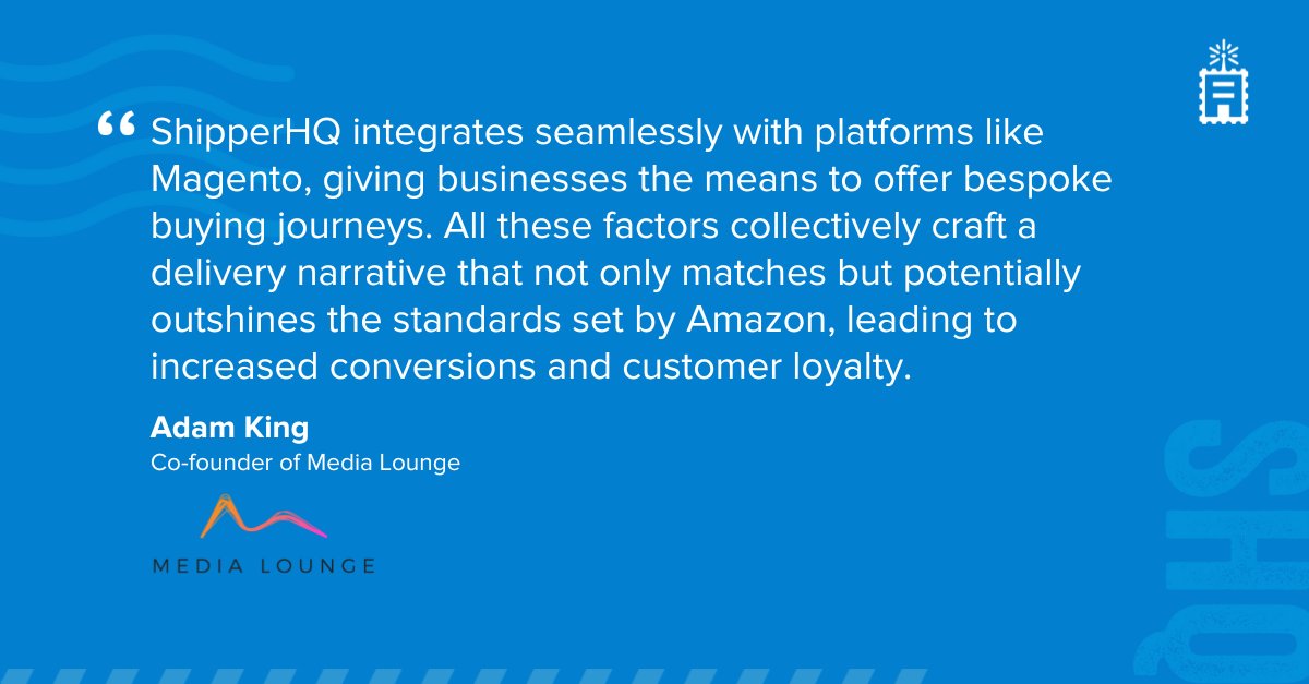 Thank you to our friends and partners <a href="/Media_Lounge/">Maria</a> for highlighting how important the shipping experience is to cart conversions and how we help merchants go head-to-head with eCommerce giants like Amazon on delivery. Read the full write-up here » hubs.li/Q01VbSNQ0