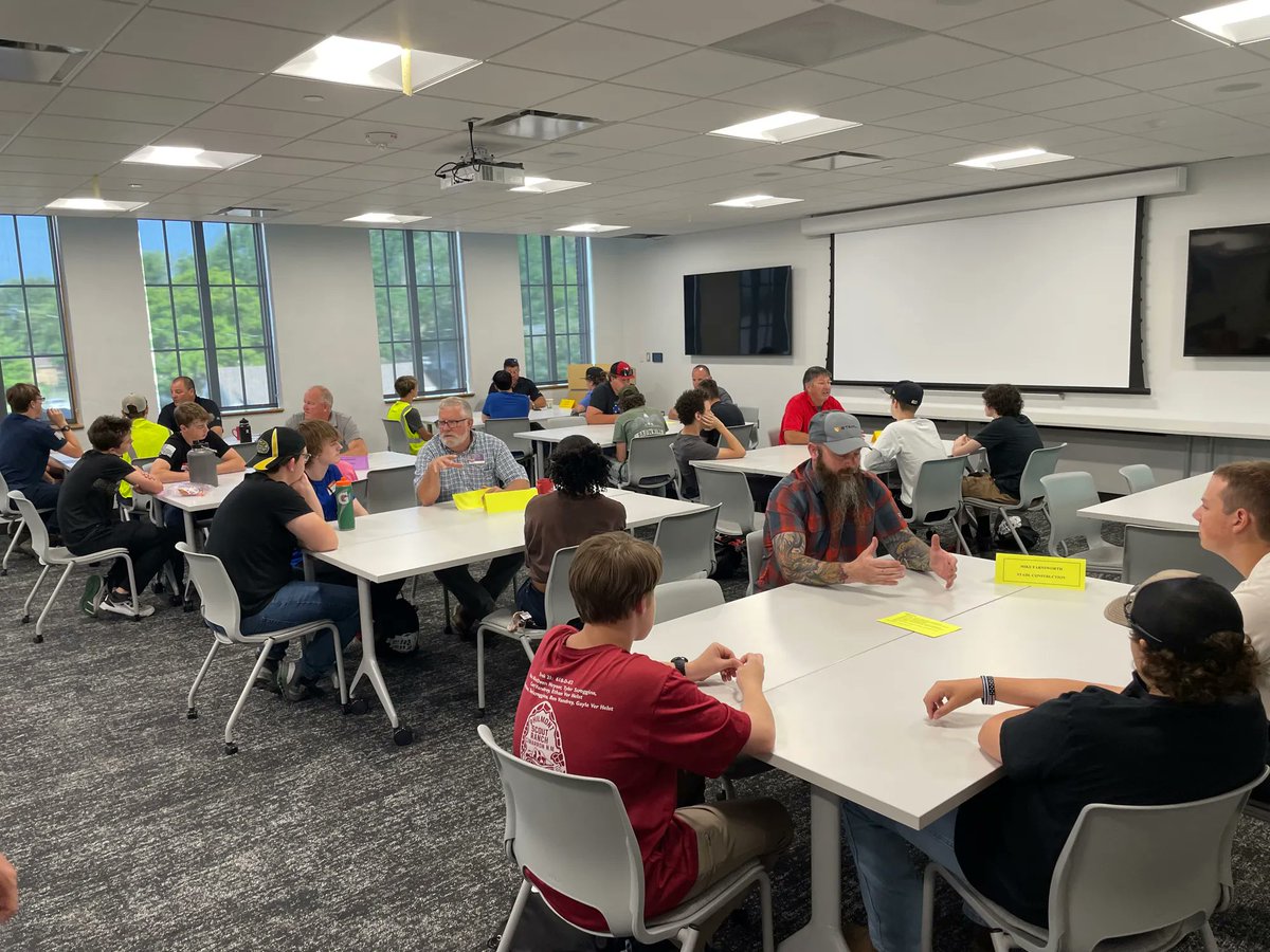 Day 1 and 2 of skilled trades camp in partnership with <a href="/DSMHBA/">Home Builders Assoc.</a>. <a href="/DeanSnyderConst/">Dean Snyder Const.</a> <a href="/manatts/">Manatt's</a> <a href="/MurphyTower/">Murphy Tower Service</a> IUOE Local 234 <a href="/IASkilledTrades/">IowaSkilledTrades</a>