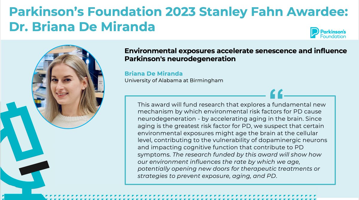 Parkinson's Foundation Research tweet media