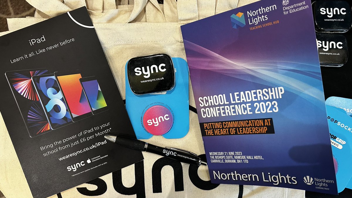 Had a great day at the @NorthernLLT Leadership Conference with @DanatSync @SyncEduStore talking to lots of leaders about how technology can enhance teaching and learning #AppleEDUchat