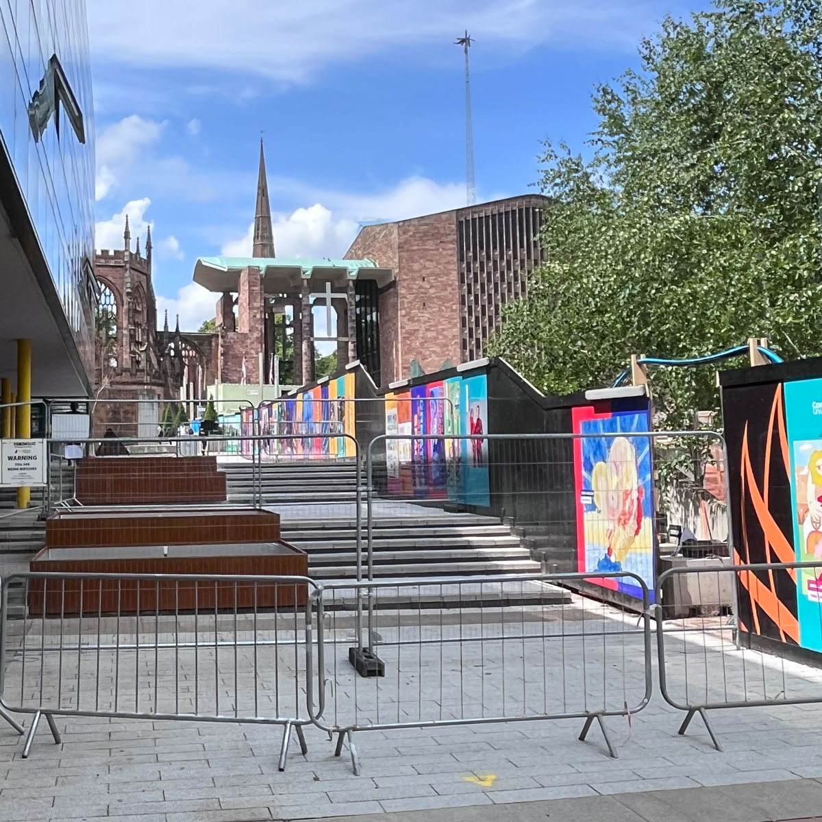 (2/2) Vice-Chancellor Professor John Latham CBE says 'Our programme of work shows commitment to our mission of creating better futures and delivering transformational change for our students, partners and communities.'  #Coventry #PublicRealm #Redevelopment #Regeneration
