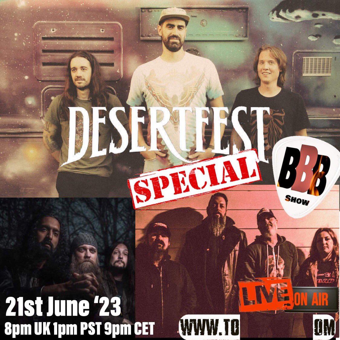 Tonight we are featured on <a href="/barnettsbbshow/">BBB radio show</a> at <a href="/totalrockradio/">totalrock</a> talking about our performance at @desertfest_london , as well as a bit of a chat about the past, present and future of the band. 

Go here totalrock.com/popup-player/

Tune in at 8pm

#ripplemusic #ripplefamily #totalrock