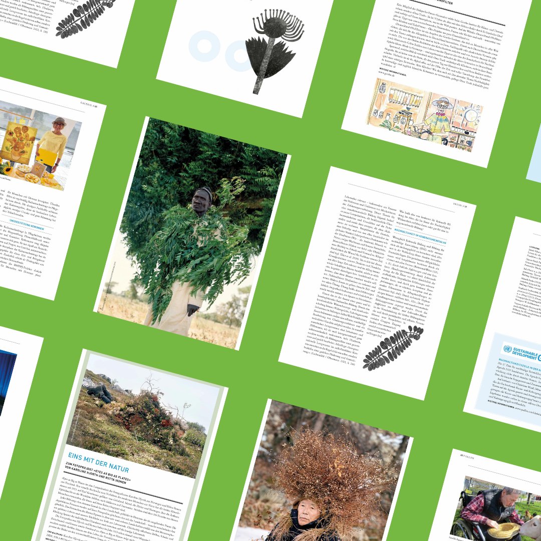 Nr. 24 unseres Magazins ist erschienen: Diesmal nehmen wir Euch mit ins Grüne. 🌳🌼🌿 Die Leitfrage lautet: Welchen Beitrag können #KulturelleBildung im Alter und #inklusiveKultur zu #Nachhaltigkeit und #Klimaschutz leisten? Direkt zum barrierefreien PDF: ibk-kubia.de/IBK-Dateien/PD…