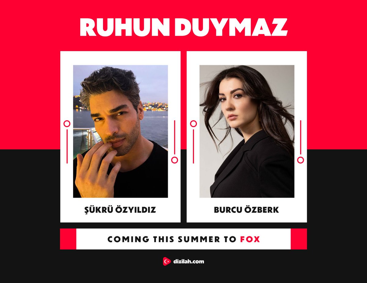 Şükrü Özyıldız and Burcu Özberk are set to lead FOX's upcoming summer dizi, 'Ruhun Duymaz.'

The series, which will reportedly focus on the takedown of an international crime organization, is penned by the one and only, Ayşe Üner Kutlu (Senden Daha Güzel, Sen Çal Kapımı).