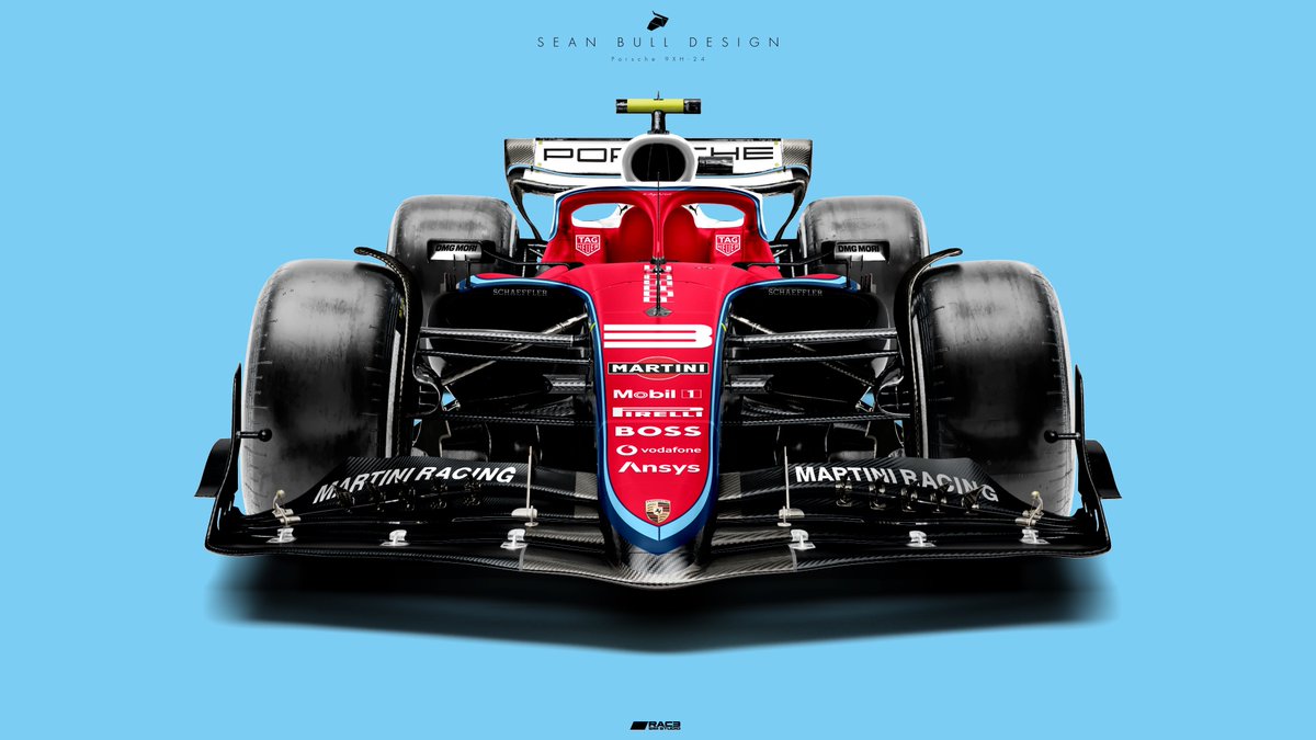 Sean Bull Design on Twitter "Martini Porsche F1 Livery concept Another