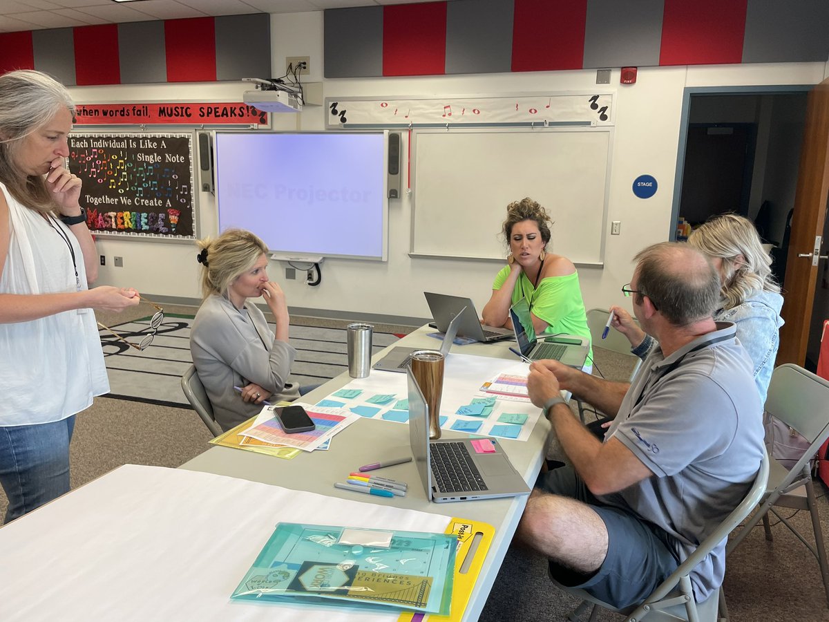 Day 2 of <a href="/PGHWorldofWork/">World of Work (Pittsburgh)</a> Summer Institute is another huge success. Processing the “wonders” from Day 1 and then working with grade-level peers on exploring careers! Great job <a href="/ashli_detweiler/">Ashli Detweiler</a>!  Thanks to Avonworth for their hospitality. 
<a href="/JeffHadleyEdD/">Jeff Hadley, Ed.D.</a> <a href="/DukesSupINT/">Dr. Sue Mariani</a> @DrMiller710