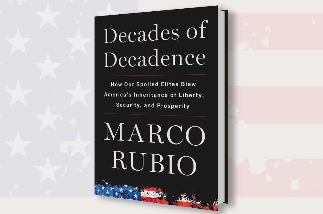 My book #DecadesOfDecadence had a GREAT!!! first week

Here is the latest review: dailycaller.com/2023/06/20/dec… via @dailycaller