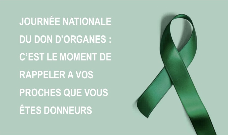 22/06 - Journée Nationale du don d'organes
A cette occasion un temps d'échange est proposé demain de 10h à 16h dans le hall de l'Hôpital Robert Debré <a href="/CHUdeReims/">CHU de Reims</a> 
La possibilité de découvrir le projet de "Monument  Hommage" destiné aux donneurs et de contribuer à sa réalisation.