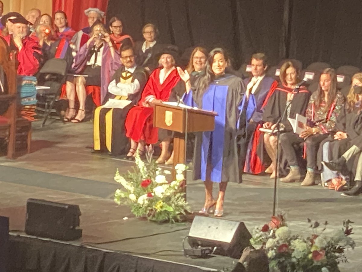 “When asked how I navigated those days in the federal government…look in the mirror…know oneself.” — @Puglaas #QueensuGrad2023 #IndigenousPeoples #cdnpoli #SNCLavalin @DavidLametti