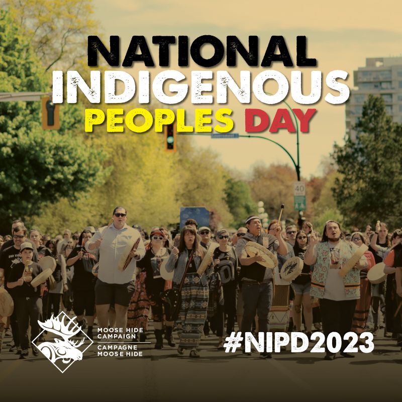 Today is National #IndigenousPeoplesDay - an opportunity to recognize and celebrate the history, heritage, resilience and diversity of First Nations, Inuit and Métis across Canada.
#NIPD #NIPD2023 #reconciliation