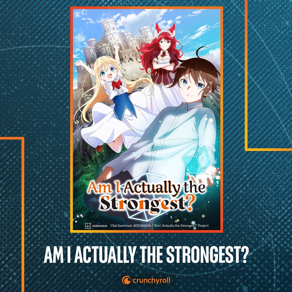 Am I Actually the Strongest?' estreia na Crunchyroll 