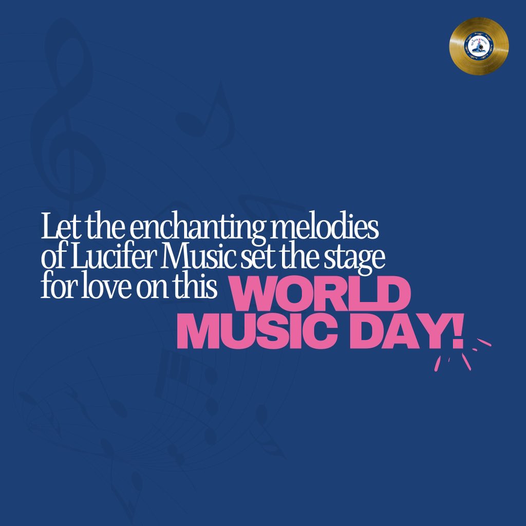 Get ready to fall in love with music all over again…
#WorldMusicDay #LuciferMusic #MelodiesOfLove 
•
•
•

#madeofsongs #moodmusic #musicquote #musicquotes #musicquotesforeveryday #musicfan #musicfans #music #musicvideo #musicstudio