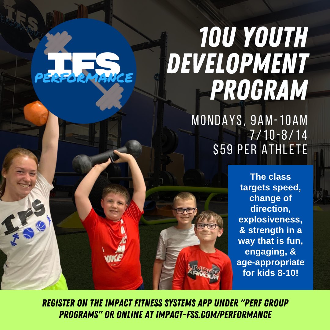 impact_fss's tweet photo. Summer Performance sessions are LIVE! Donโt wait to make this your strongest summer yet!
#teamIFS #sportperformance #strengthandconditioning #ifsperformance #youthdevelopmentprogram https://t.co/KGkcW3bmI2